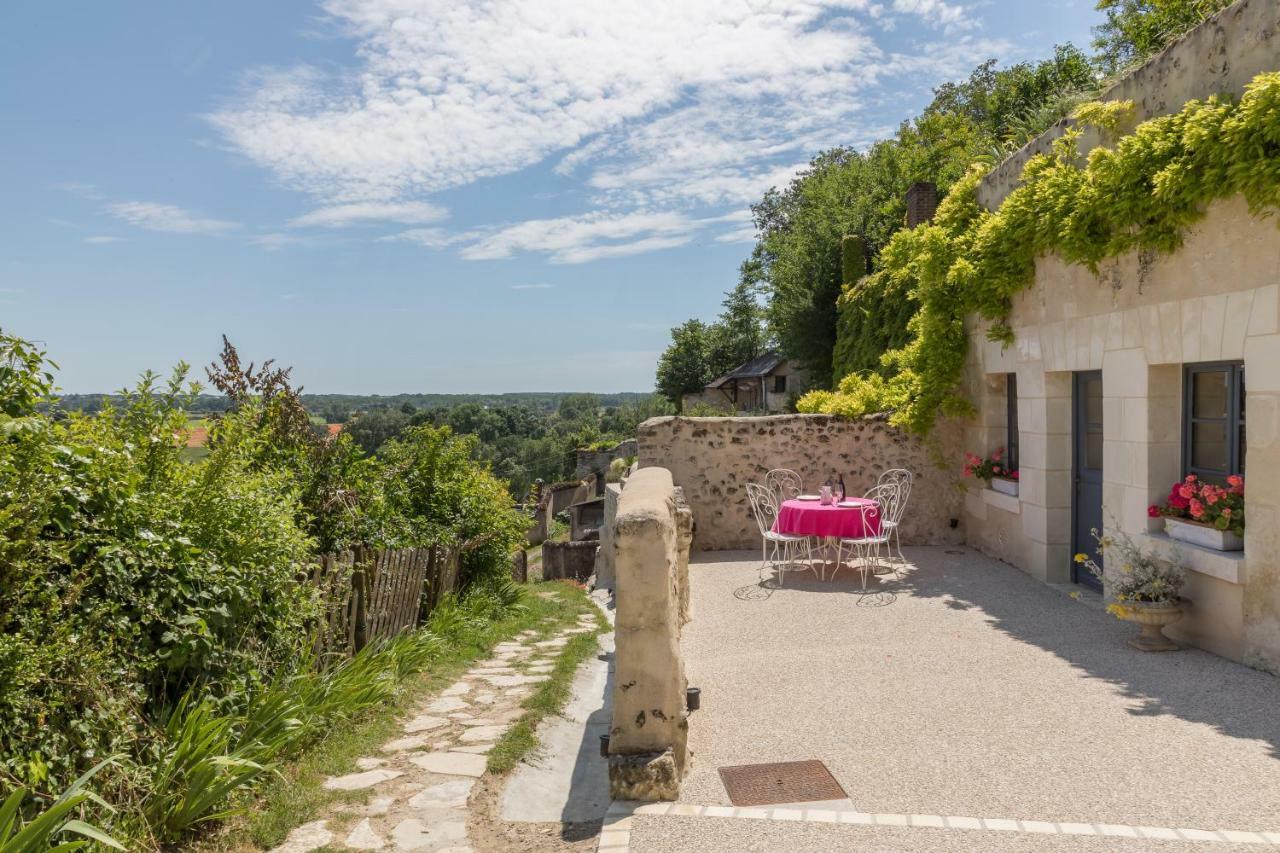 Gîte De La Rochère Noizay Esterno foto