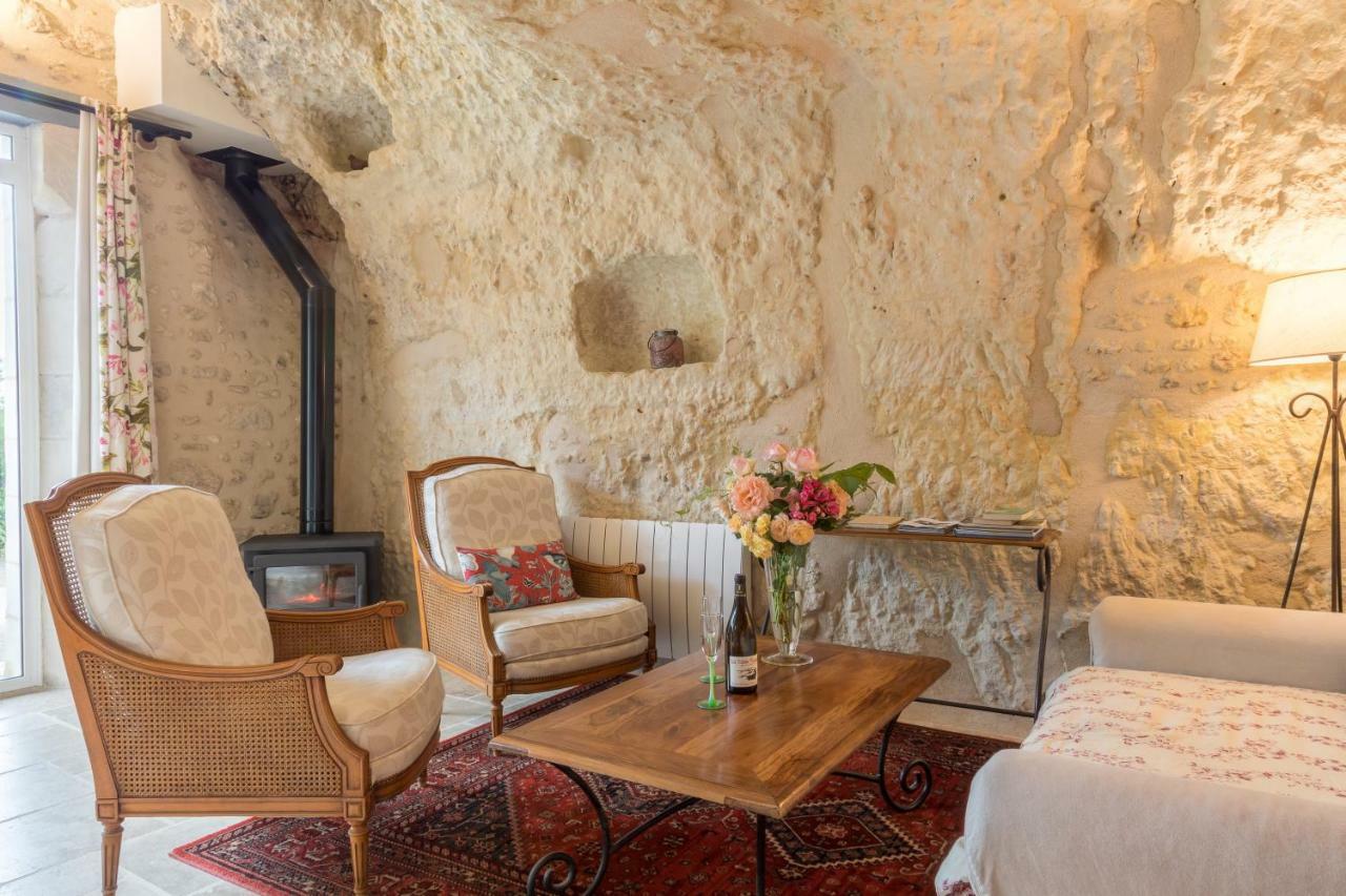 Gîte De La Rochère Noizay Esterno foto